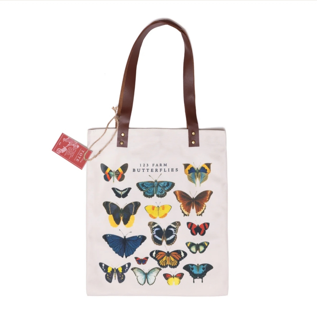 123 Farm Butterfly Tote Brand New With Tags